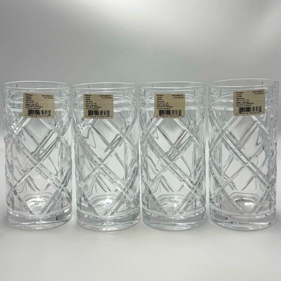 New Ralph Lauren Brogan Highball Four Glasses
Lead Crystal Made in Germany - Picture 1 of 9